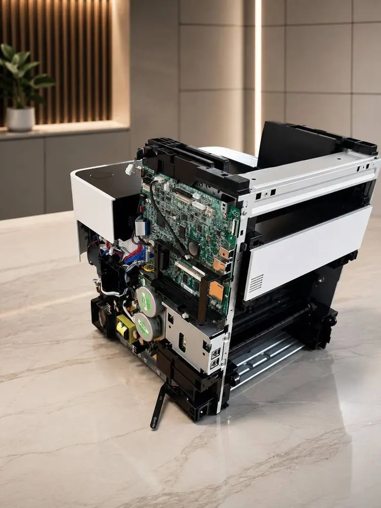 Formazione tecnica Olivetti stampante A4 smontaggio riassemblaggio Ivrea